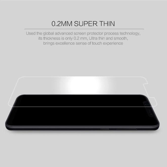 Actual product image Nillkin H+ PRO protective glass (1 Piece, Mi 8)