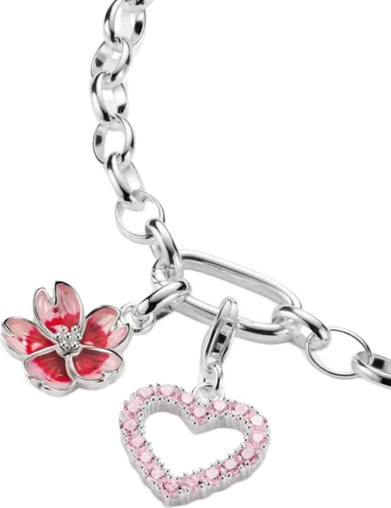 Produktbild Thomas Sabo Charm-Anhänger Pink Heart Original Silber (Silber 925)
