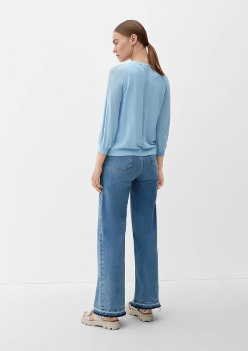 Produktbild s.Oliver Strickjacke Strickjacke aus Viskose (40)