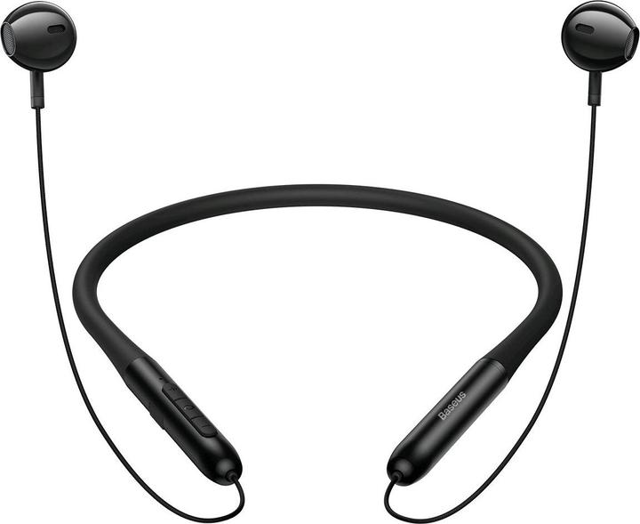 Produktbild Baseus Neckband Magnetic Sport Earphones Bowie P1 (black) (Keine Geräuschunterdrückung, 25 h, Kabellos)