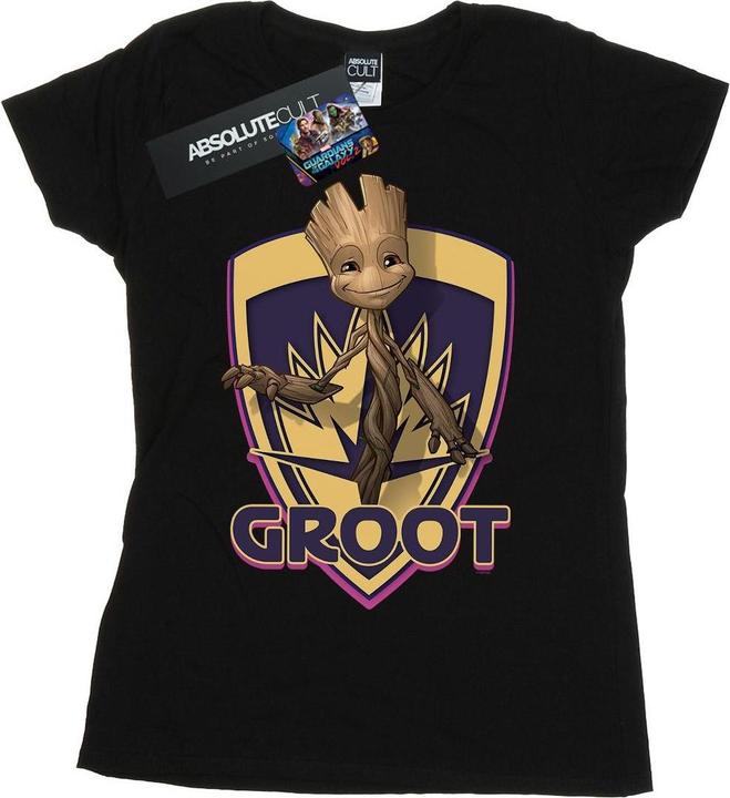 Immagine prodotto Guardians Of The Galaxy Groot Badge Maglietta Donna (M)