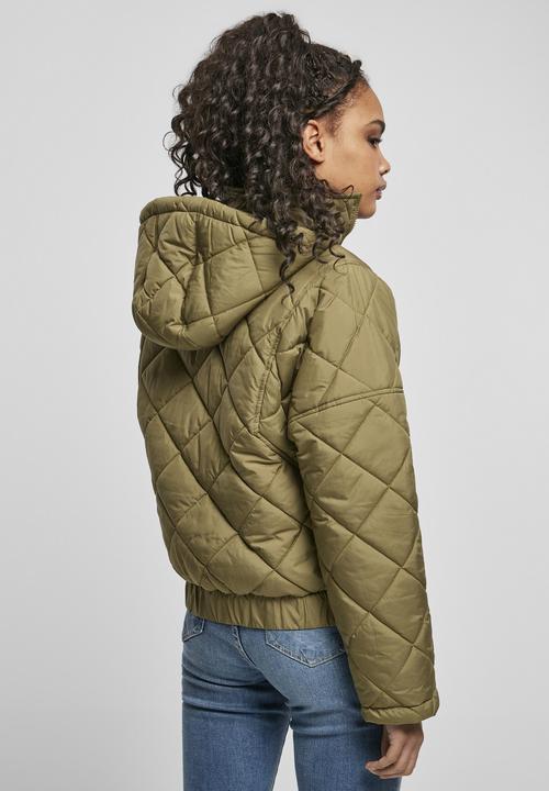 Image du produit Urban Classics Ladies Oversized Diamond Quilted Pull Over Jacket (XL)