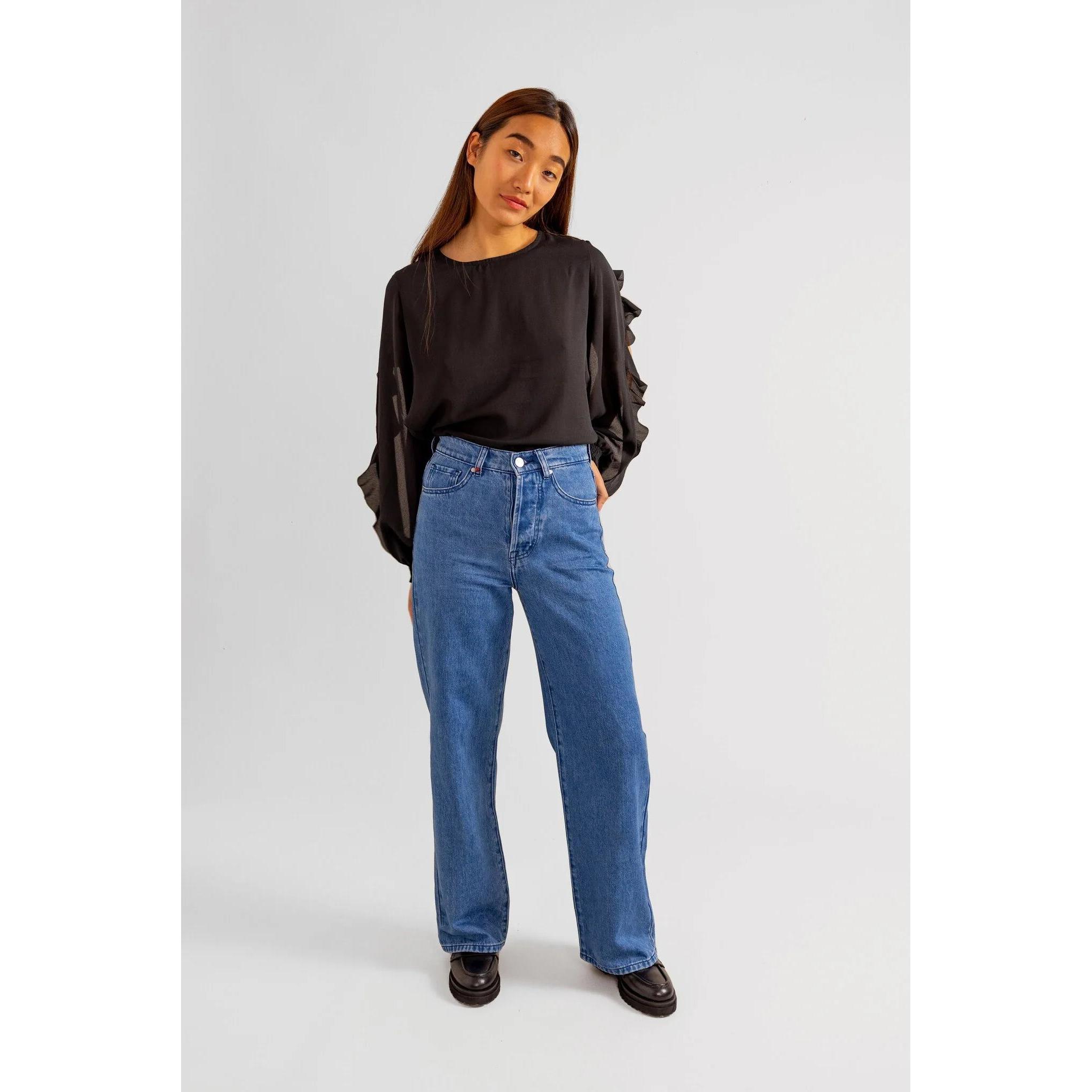 Thumbnail - F.A.M. Paris, Damen, Jeans, jeans fauve, Braun, (XS)