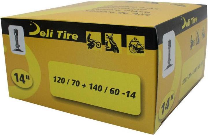 Deli Tire 120-70-14 A 140-60-14 Tr4 (Schrader (AV), 14", 355.60 mm)