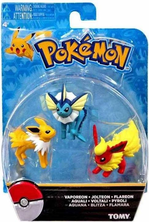 Produktbild Takara Tomy Pokemon Action Pose Ivysaur, Charmeleon & Wartortle 3-Inch Mini Figure 3-Pack