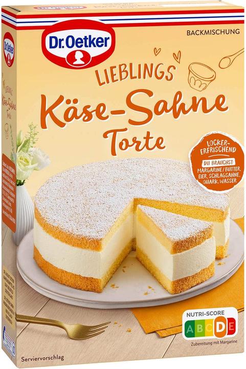 Actual product image Dr. Oetker Käse-Sahne Torte (385 g)