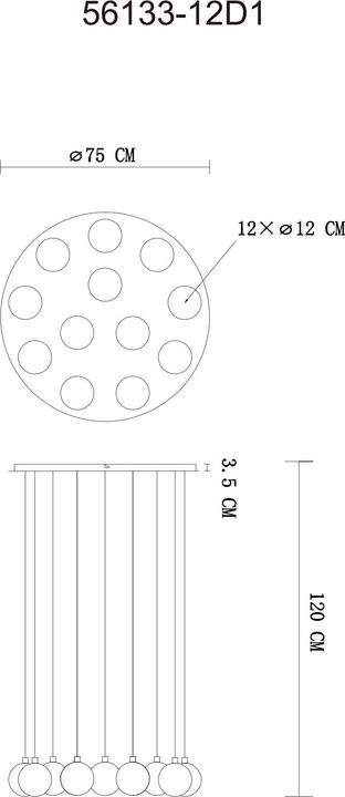 Actual product image Globo Riha (350 lm, G9)