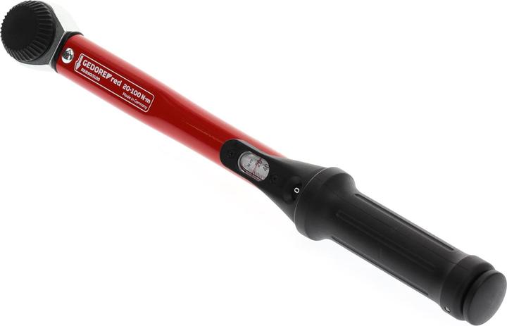 Actual product image Gedore Red Torque spanner Working/measuring range N-m (min/max) 20-100 N-m (1/2", 20 Nm, 100 Nm)