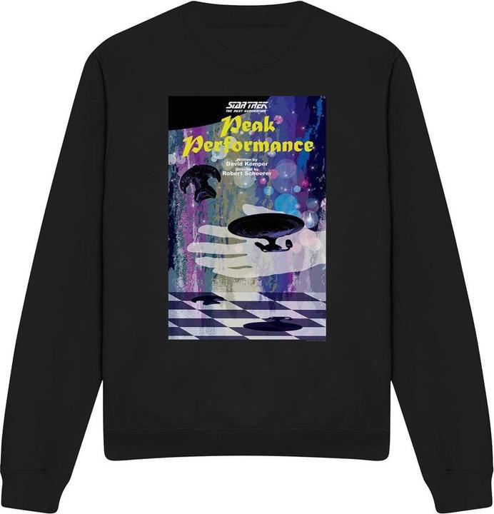Actual product image Unisex Adult The Next Generation Season 2 Episode 21 Sweatshirt (L)