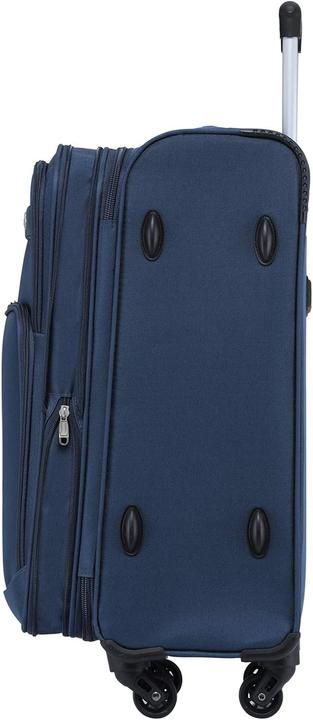 Actual product image Beibye 4 Wheels Travel Case 3pcs Blue Set (115 l)