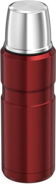 Actual product image Thermos Style Waterproof thermo-heater with handle - metallic grey 470 ml (0.47 l)