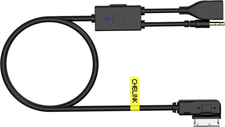 Actual product image ACV AUX Audio Cable MDI AMI MMI Interface USB Jack 3,5mm male cable for Audi A (Transmitter & Receiver)