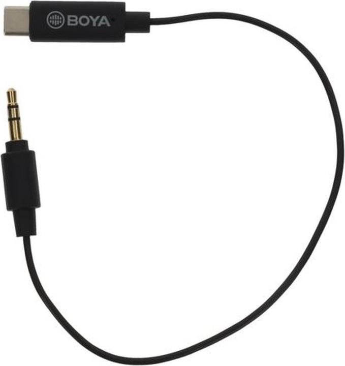 Produktbild Boya Universal Adapter BY-K2 3.5mm TRS To USB-C (0.20 m)