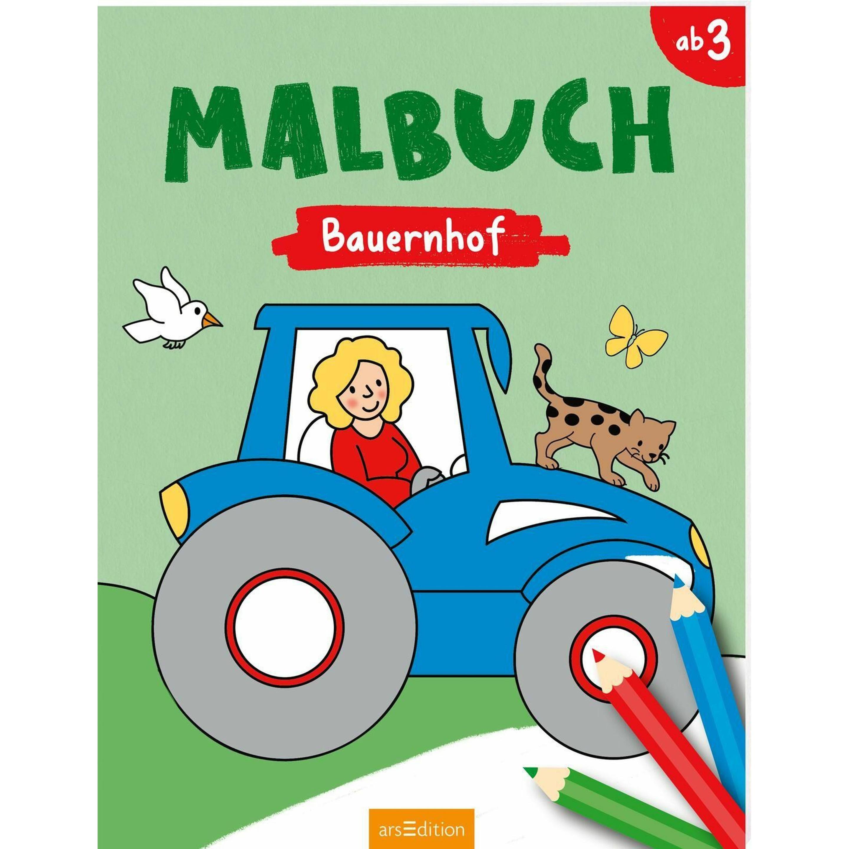 Ars Edition Malbuch Bauernhof