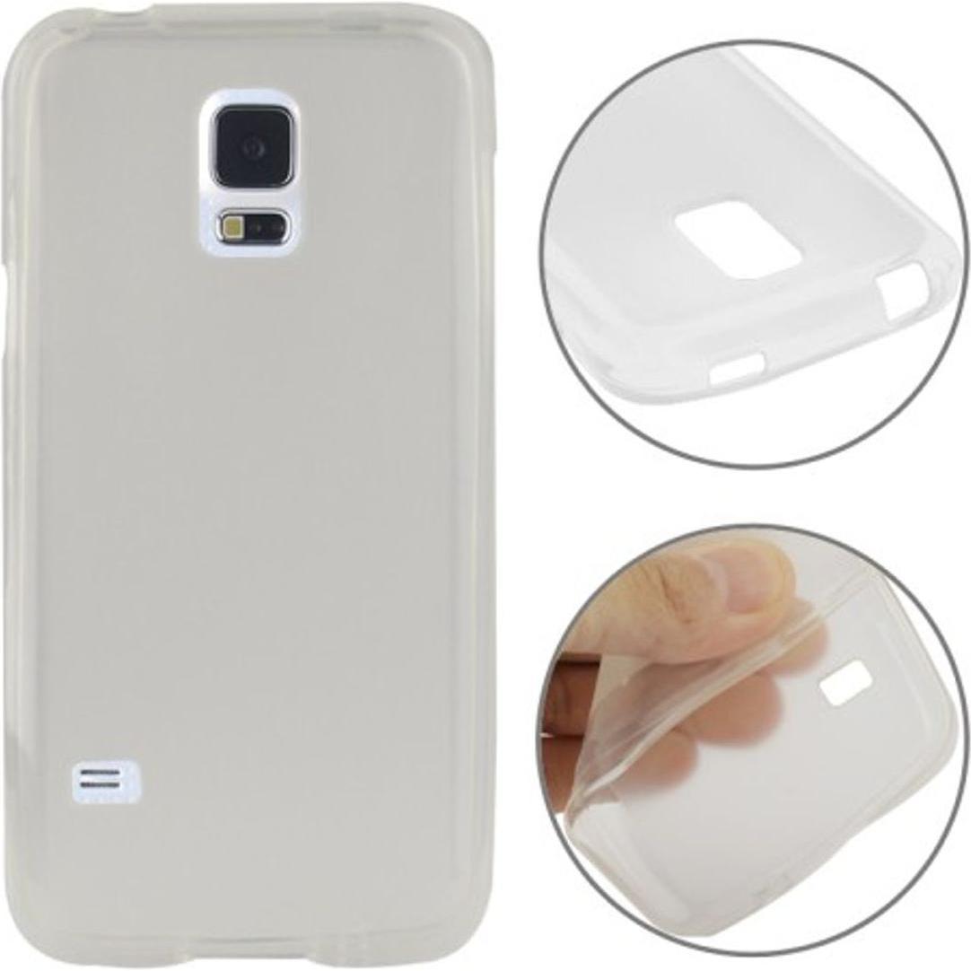 König Design Handyhülle TPU Case für Samsung Galaxy S5 mini Transparent (Samsung Galaxy S5 Mini), Smartphone Hülle, Tran...