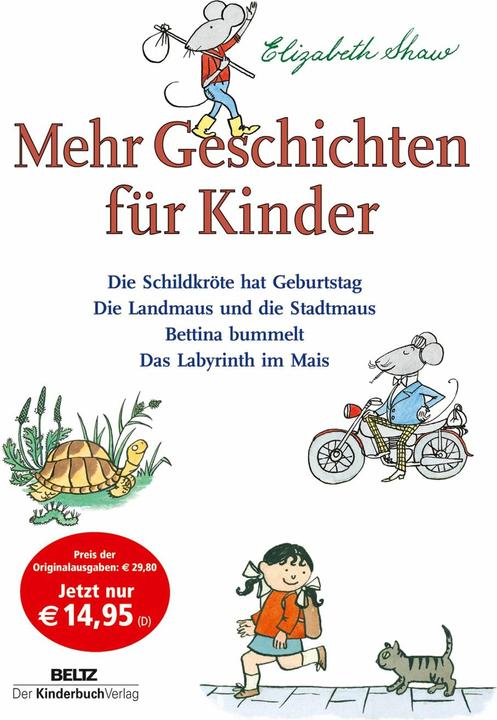 Produktbild Mehr Geschichten für Kinder (Deutsch, Elizabeth Shaw, 2017)
