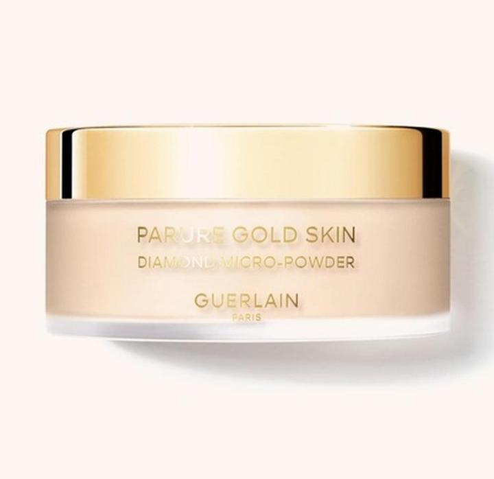 Actual product image Guerlain Parure Gold Skin Diamond Micro-Powder 02 Clair / Light (Light, 02 clair)