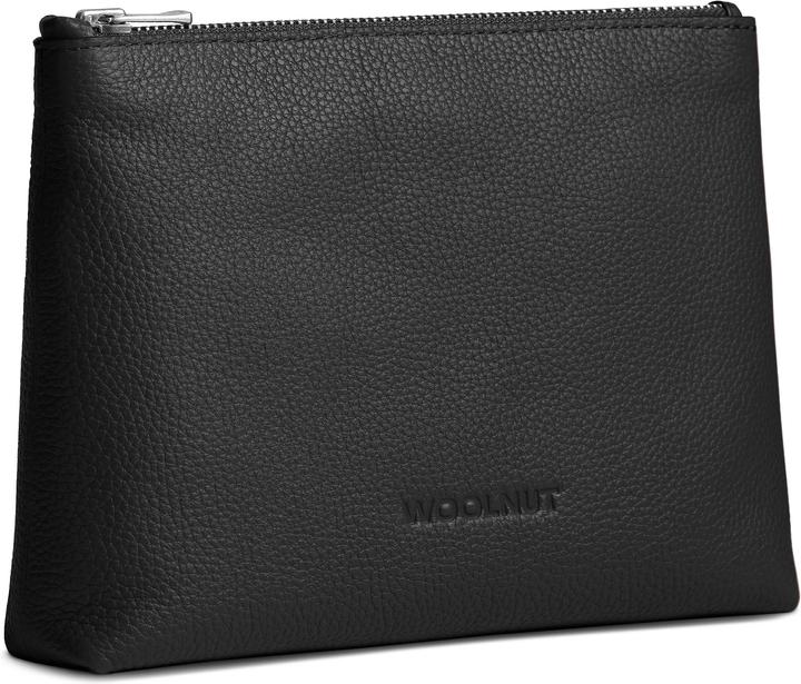 Woolnut Pochette en cuir, noir