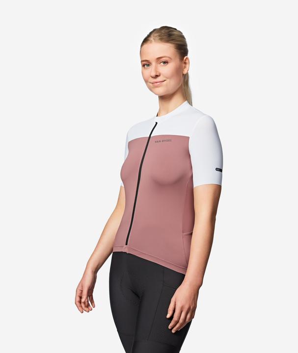 Produktbild Van rysel Women's fitted short-sleeved EDR 2 road bike jersey - pink (XL)