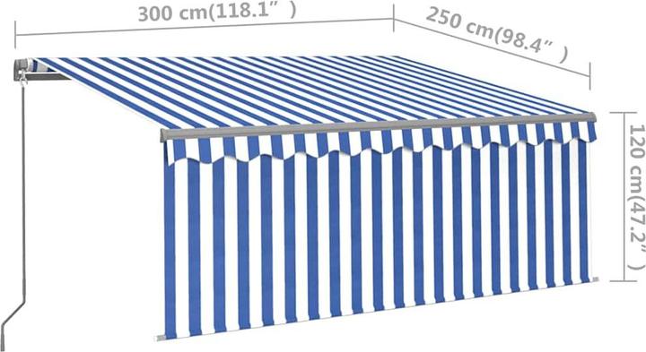 Produktbild vidaXL Markise (4 m)