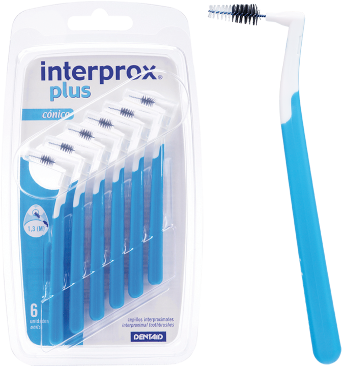Productafbeelding Interprox plus conisch (6 x, 1.30 mm)