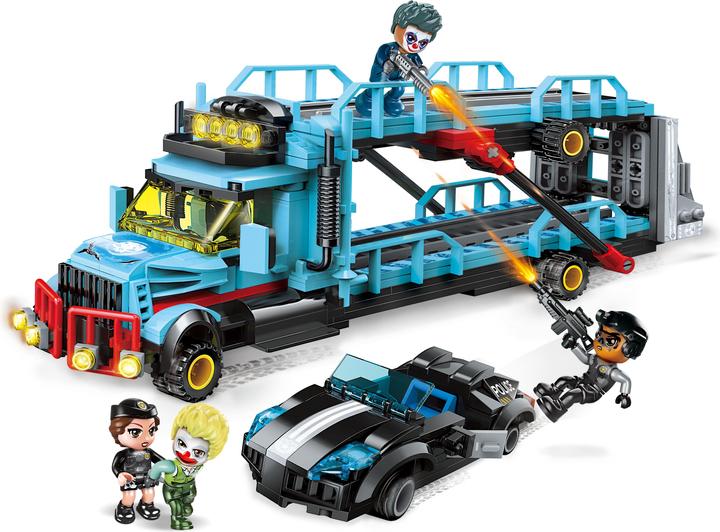 Produktbild Qman Autotransporter Überfall