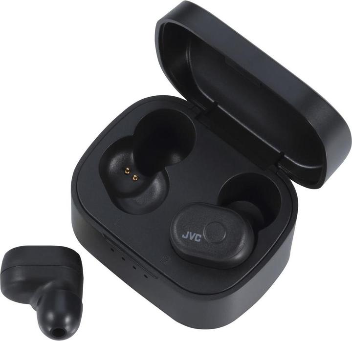 Image du produit JVC HA-A10T Casque IE sans fil véritable noir charbon de bois (4 h, Sans fil)