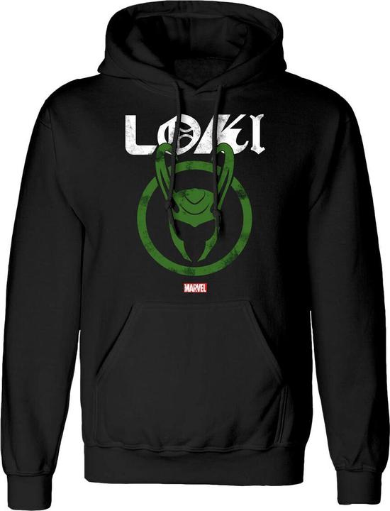 Actual product image Loki Season 2 - Distressed Logo (Hoodie) (S)