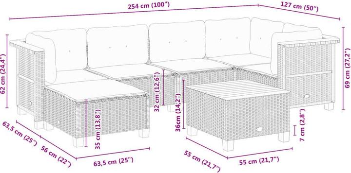 Produktbild vidaXL Francisco