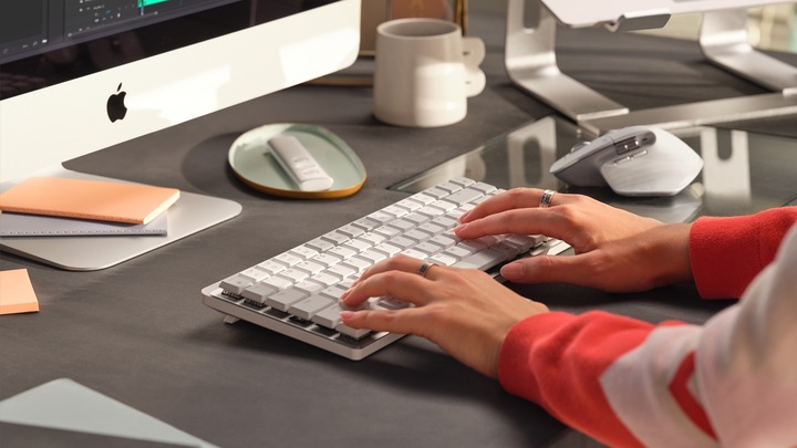 Produktbild Logitech MX Mechanical Mini for Mac (DE, Kabellos)