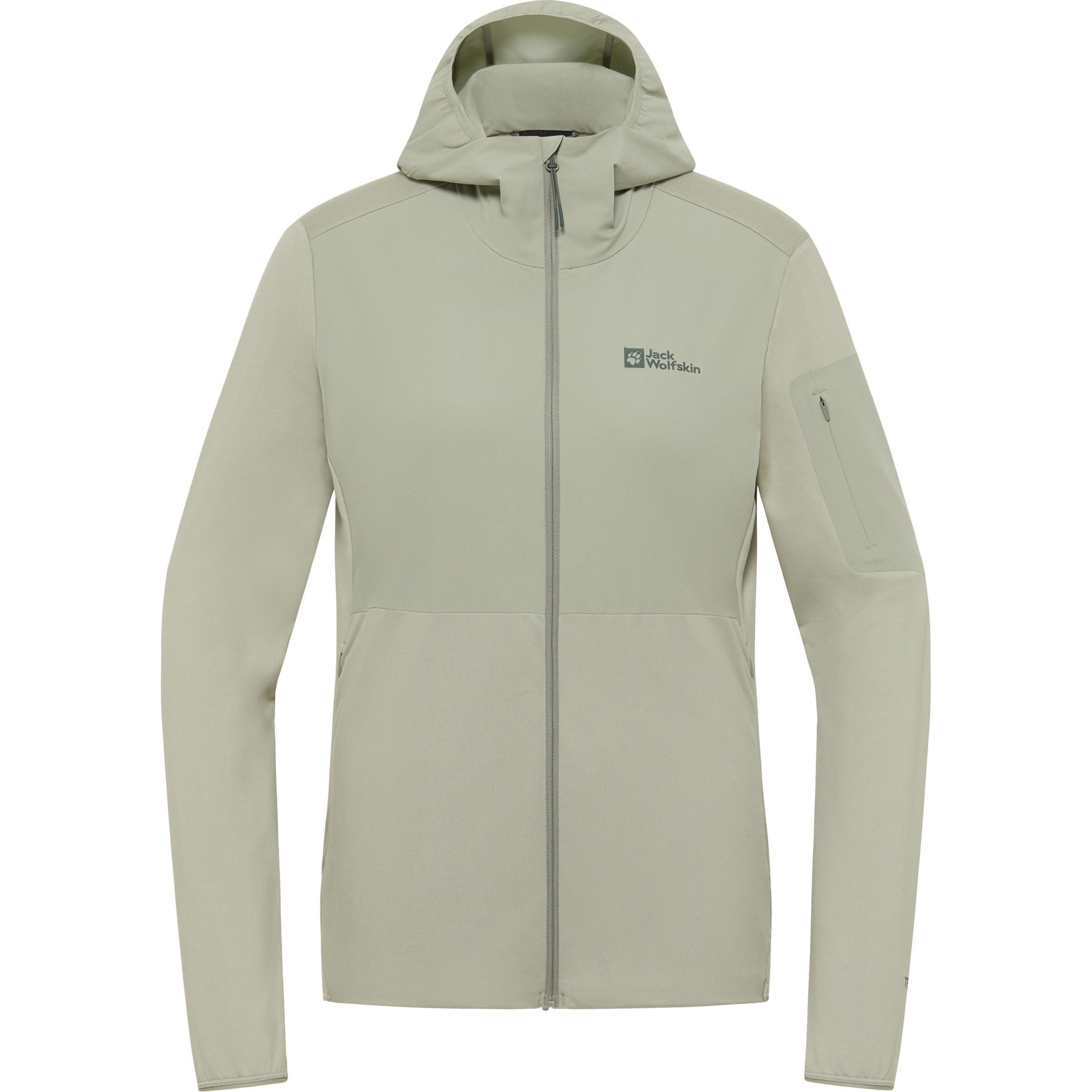 Jack Wolfskin, Damen, Jacke, Prelight Trail Hoody W (M), Grün, M