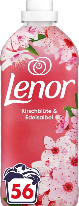 Productafbeelding Lenor Kersenbloesem & edele salie (56 Wascycli, Fles)