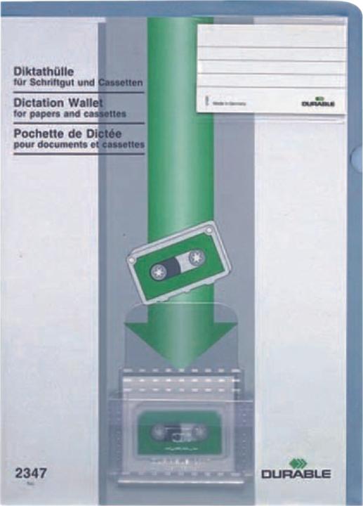 Produktbild Durable Diktathülle A4 (A4, 1 x)