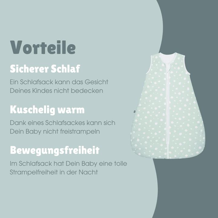 Produktbild Emma & noah Schlafsack 2.5 TOG (90 cm, 2.5 TOG, Frühling, Herbst, Winter)