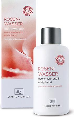 Image du produit Classic Ayurveda Eau de rose, bio (Lait nettoyant, 100 ml)