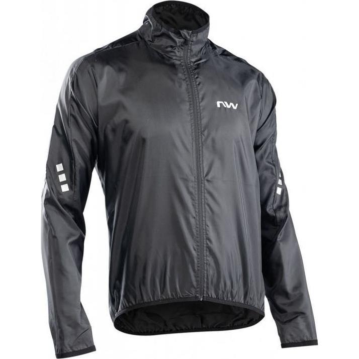 Northwave, Herren, Velojacke, Vortex 2 Jacket (L), Schwarz, L