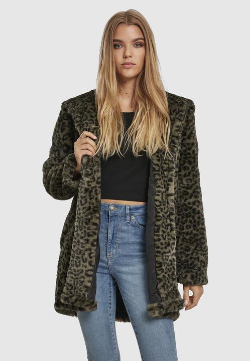 Produktbild Urban Classics Ladies Leo Teddy Coat