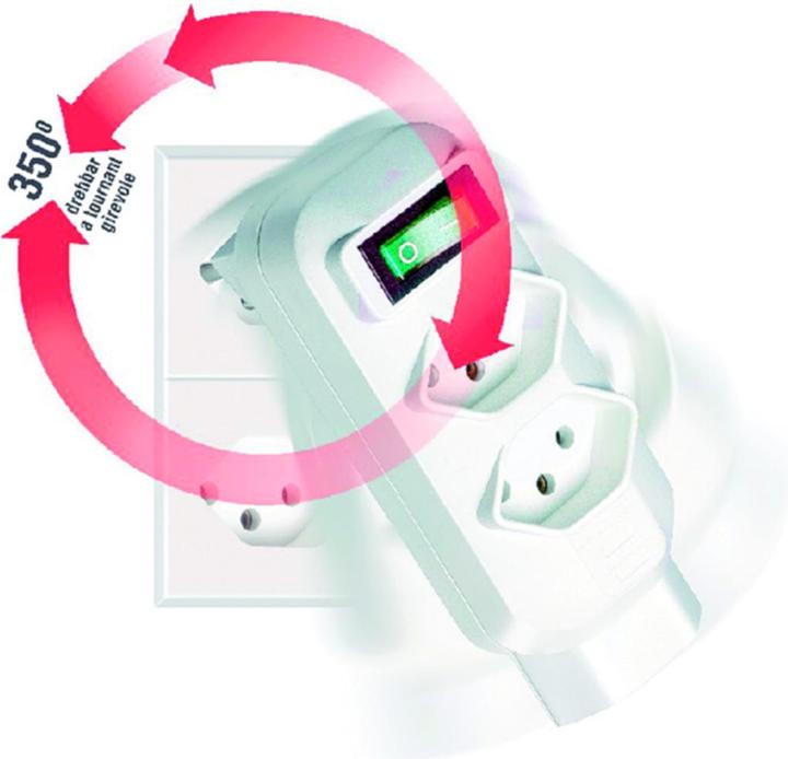 Immagine prodotto Brennenstuhl Spina di diramazione 4 volte (Tipo 13, 3 x)