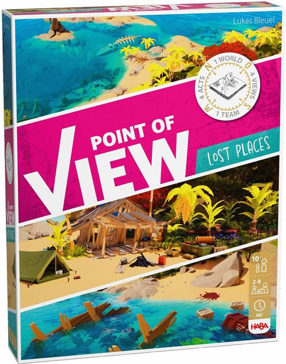 Haba Point of View Lost Places (d) (Deutsch, 2 - 8 Spieler)