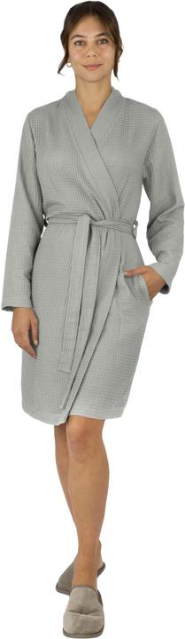 Image du produit Normani Peignoir femme en piqué de bambou gaufré Manisa - 9629 (XL, XXL)