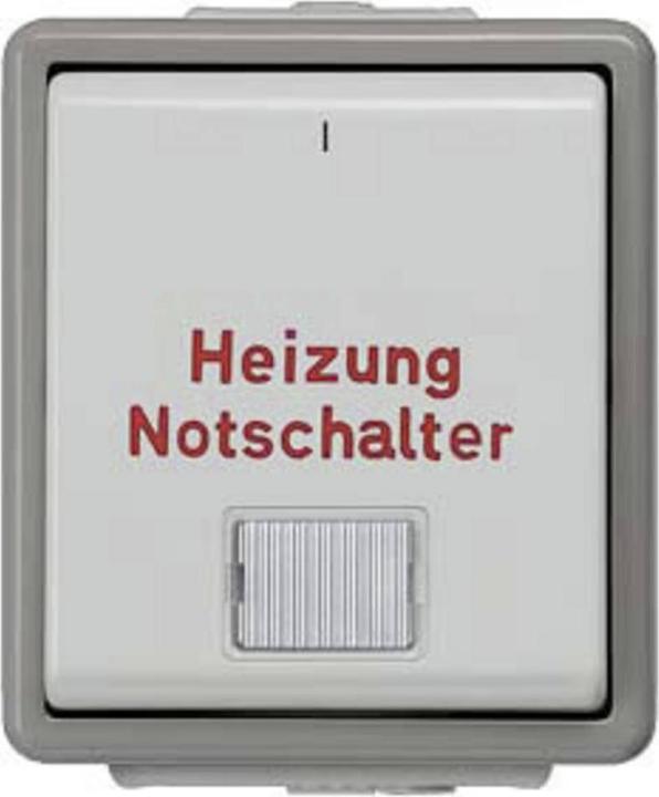 Actual product image Siemens Heating emergency switch