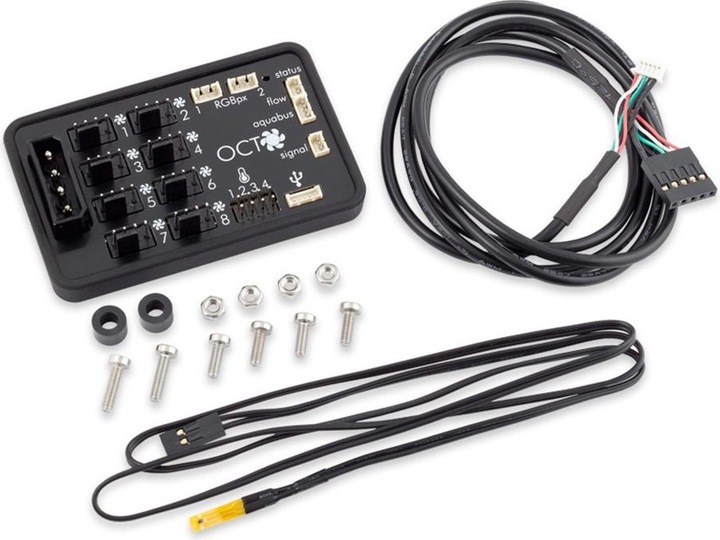 Actual product image Aqua Computer OCTO fan controller for PWM fans (8 Fan)