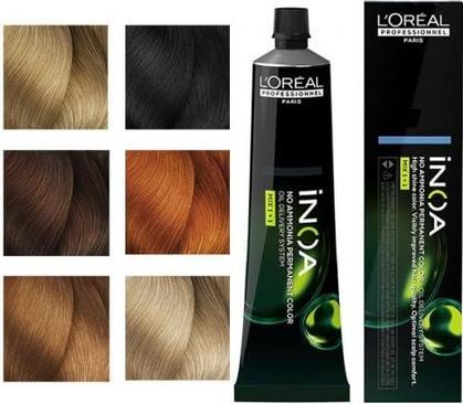 Actual product image L'Oréal Professionnel INOA 7.43 Medium Blonde Copper Gold (Blonde, Gold)