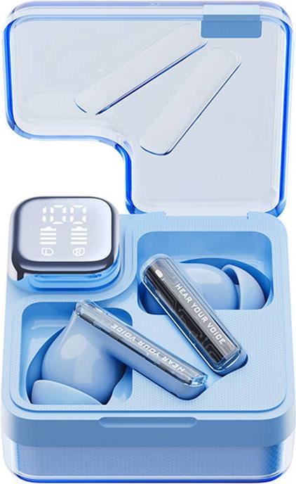 QCY TWS MeloBuds Neo T31 Headphones (blue) (ANC, 24 h, Wireless)