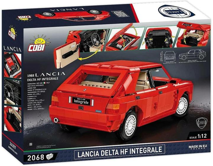 Image du produit Cobi 24357 1988 LANCIA DELTA HF INTEGRALE