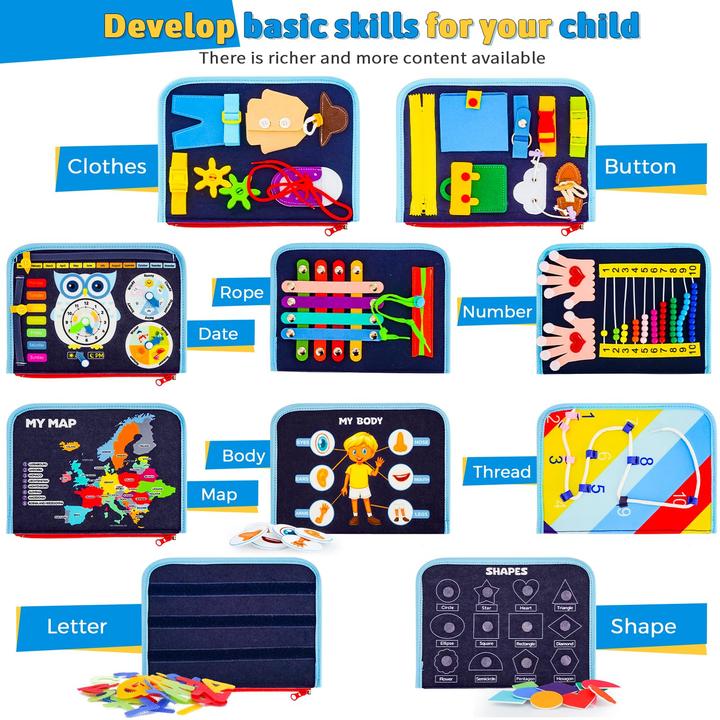 Actual product image Activity Board Beschäftigungsbrett
