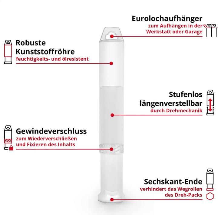 Image du produit Einhell Jeu de burins SDS-Plus 247200, 250 mm, 3 pièces (250 mm)
