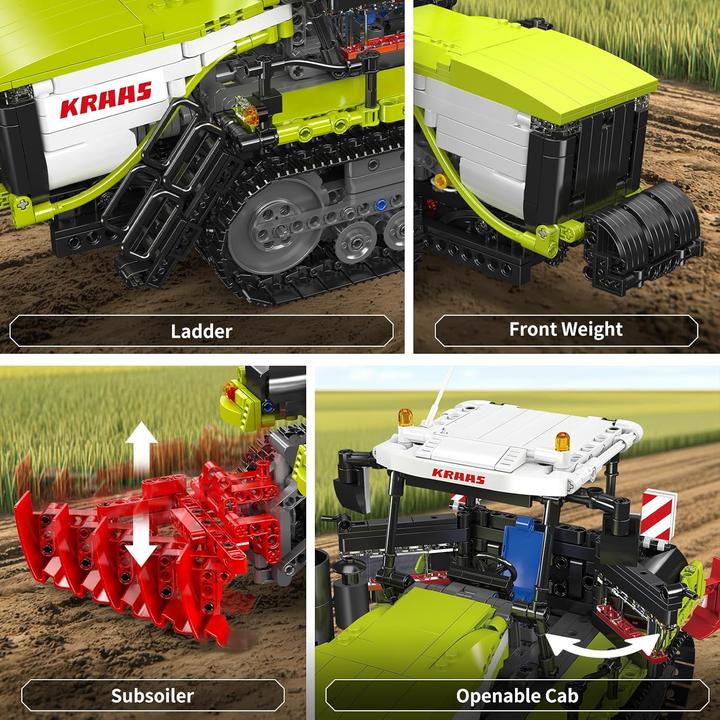 Image du produit Mould King Ferngesteuerter Raupenschlepper