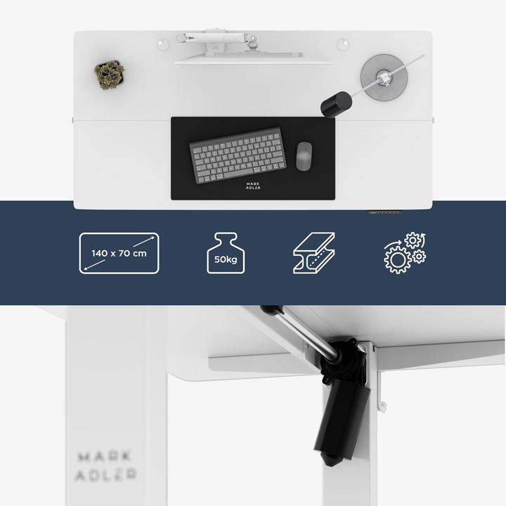 Image du produit Mark Adler Bureau (140 x 70 x 118 cm)