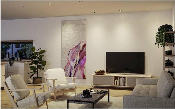 Produktbild Paulmann 92418 Nova LED-Einbauleuchte GU10 4.9 W Schwarz (matt) (550 lm, GU10)